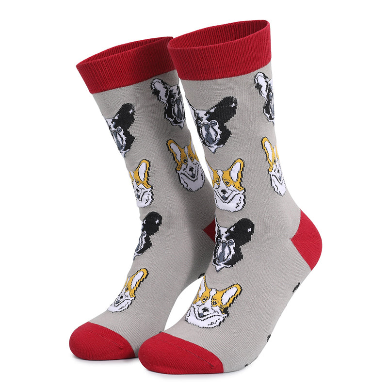 Socken Mit Vintage-Tiermuster