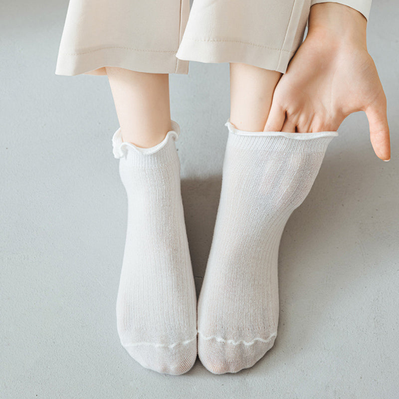 Lässige Einfarbige Socken