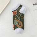 Vintage-Socken Mit Blumenmuster