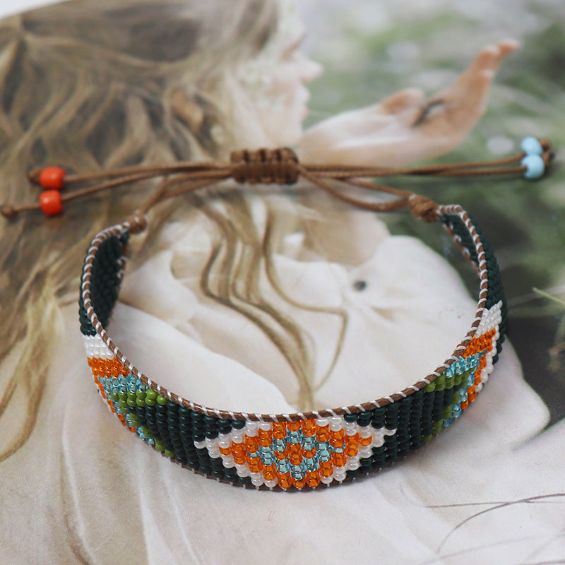 Handgewebtes Böhmisches Armband