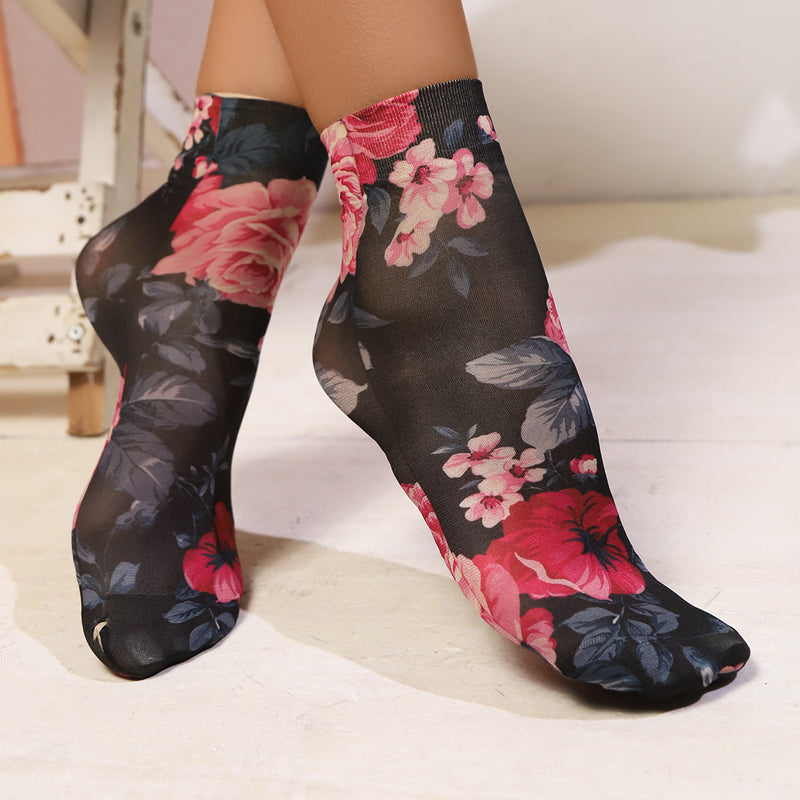 Atmungsaktive Retro-Socken