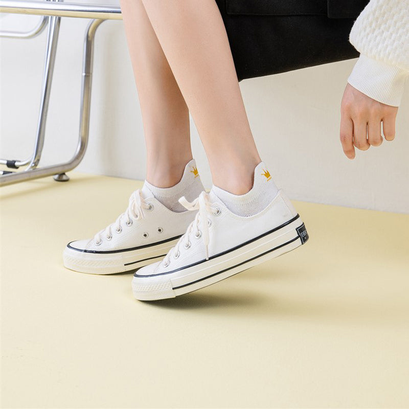 Lässige Einfarbige Socken