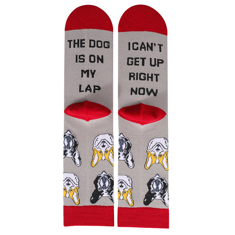 Socken Mit Vintage-Tiermuster