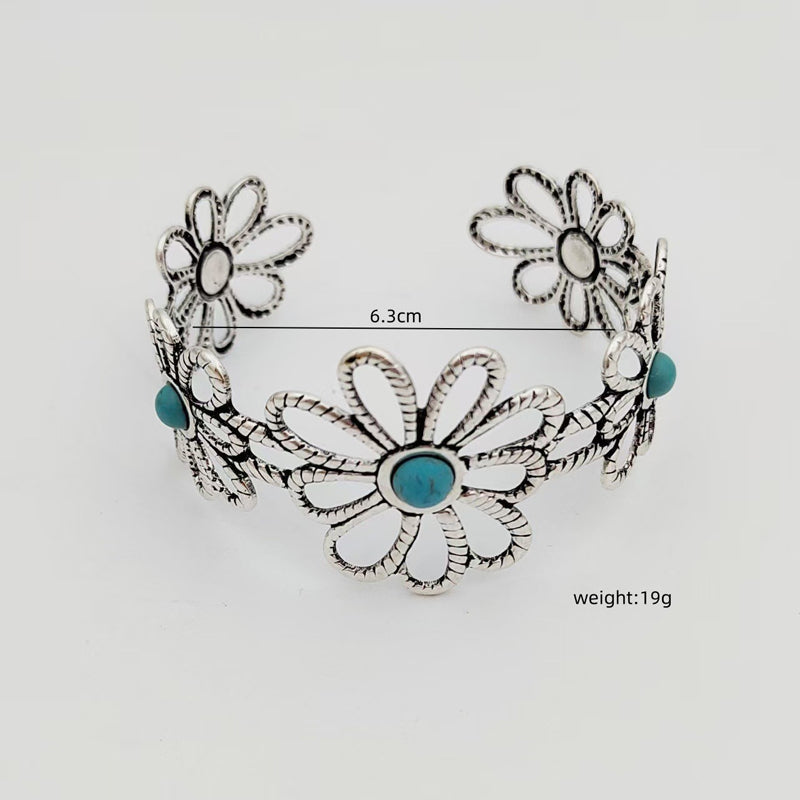 Armband Mit Böhmischem Blumenmuster