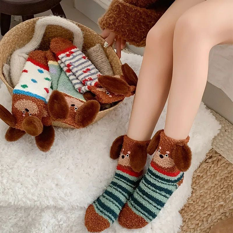 Warme Socken Mit Cartoon