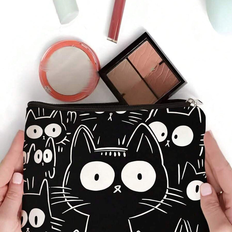Lässige Tasche Mit Katzenmuster