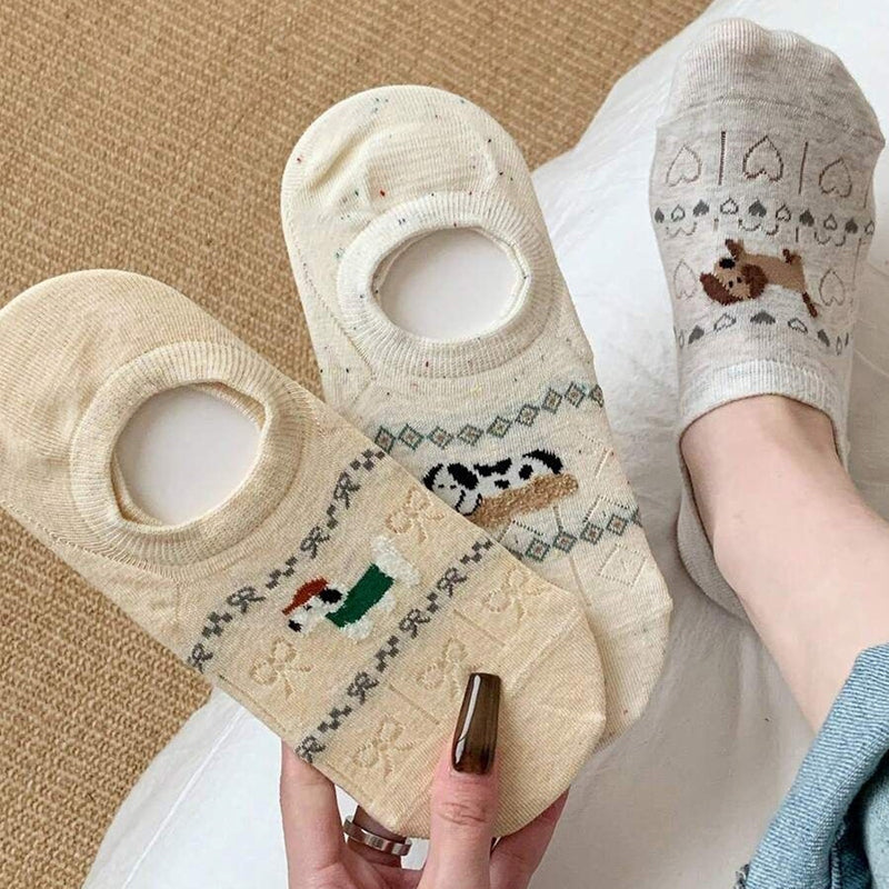 Socken Mit Cartoon-Tiermotiven