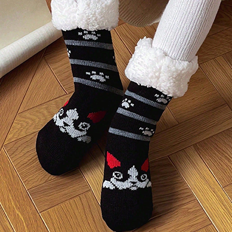 Cartoon Warme Socken