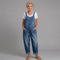 Saylor | Salopette in denim vintage dal fascino senza tempo