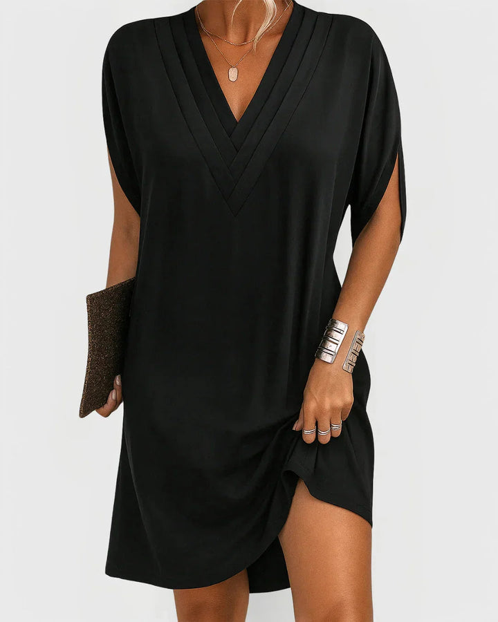 Afrodita | Vestido elegante con corte favorecedor y escote en V