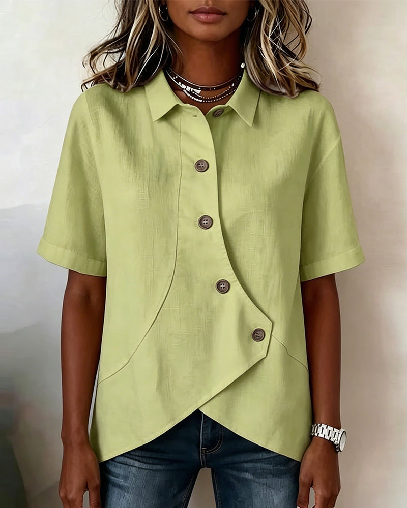 Camicia in Lino Casual