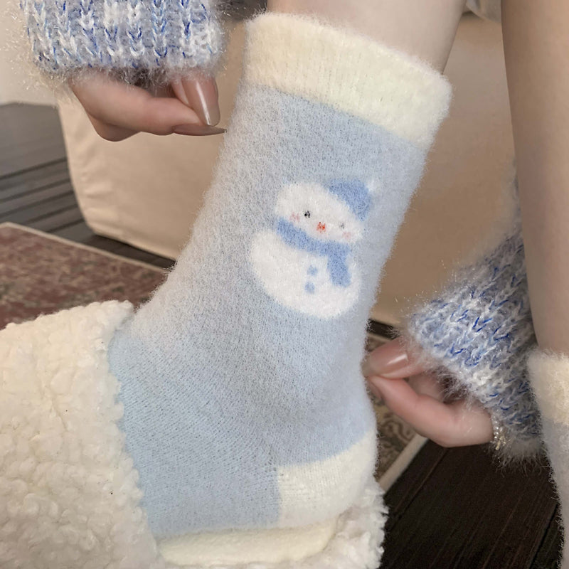 Cartoon Warme Socken