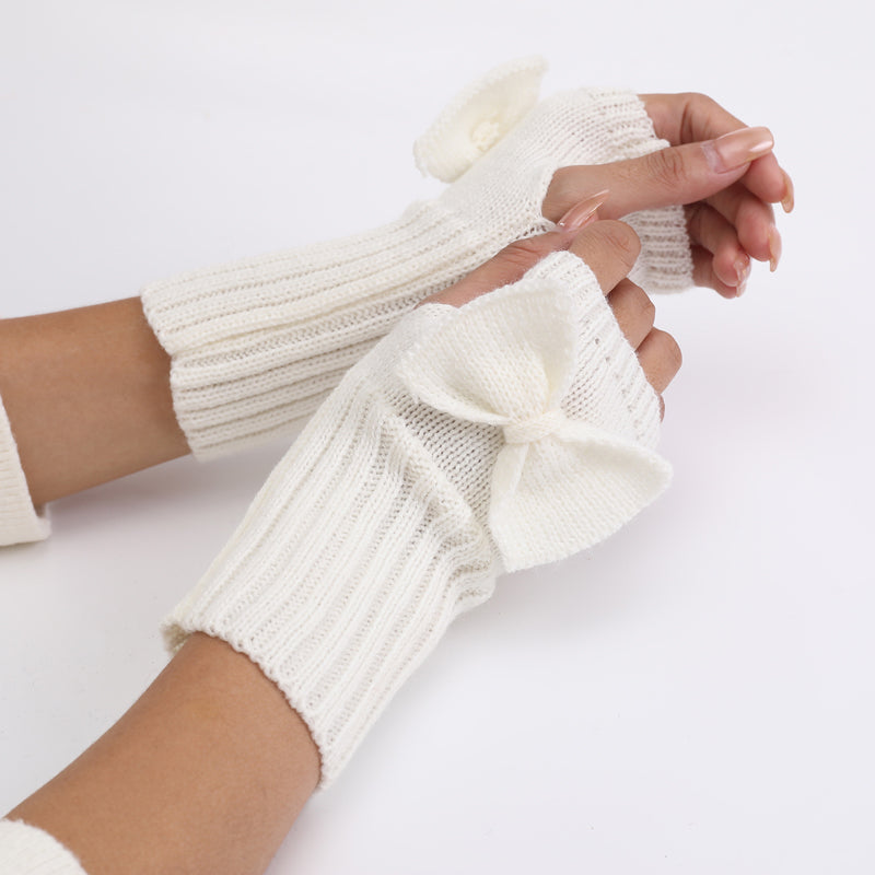 Einfarbige Warme Handschuhe