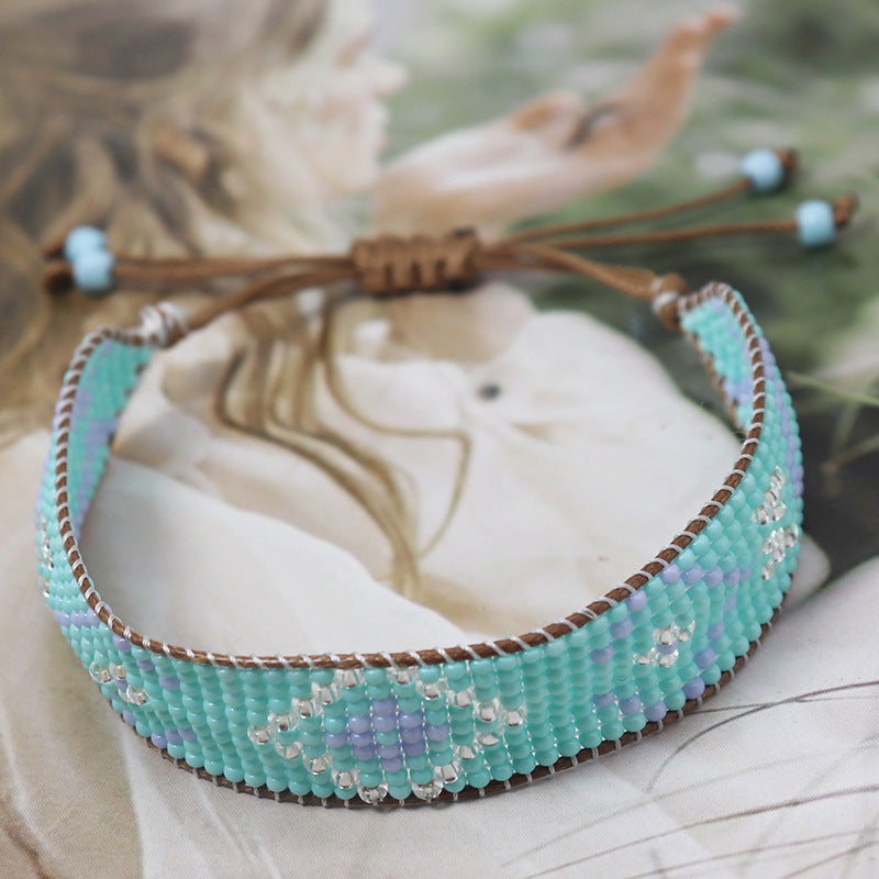 Handgewebtes Böhmisches Armband