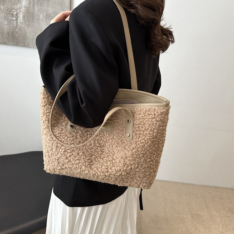 Vintage Plüschtasche