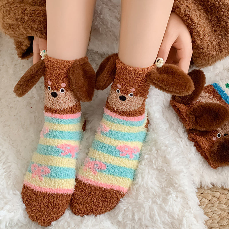 Warme Socken Mit Cartoon