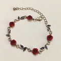 Elegantes Vintage Rosenarmband
