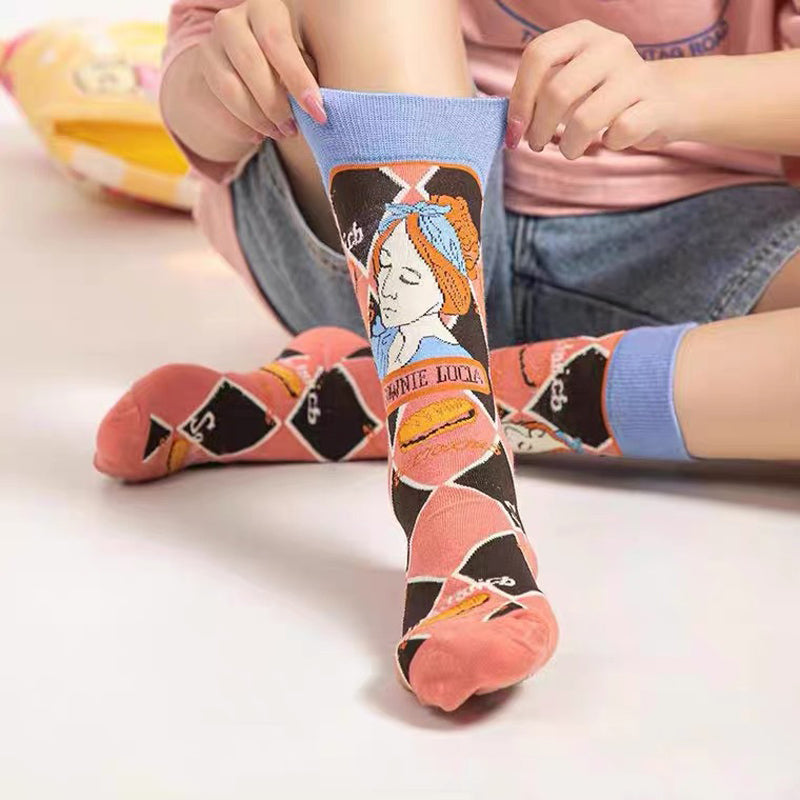 Vintage-Freizeitsocken