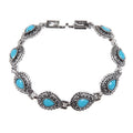 Vintage Naturstein-Wassertropfen-Armband