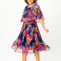 Barbara | vestido de gasa cómodo en talla grande