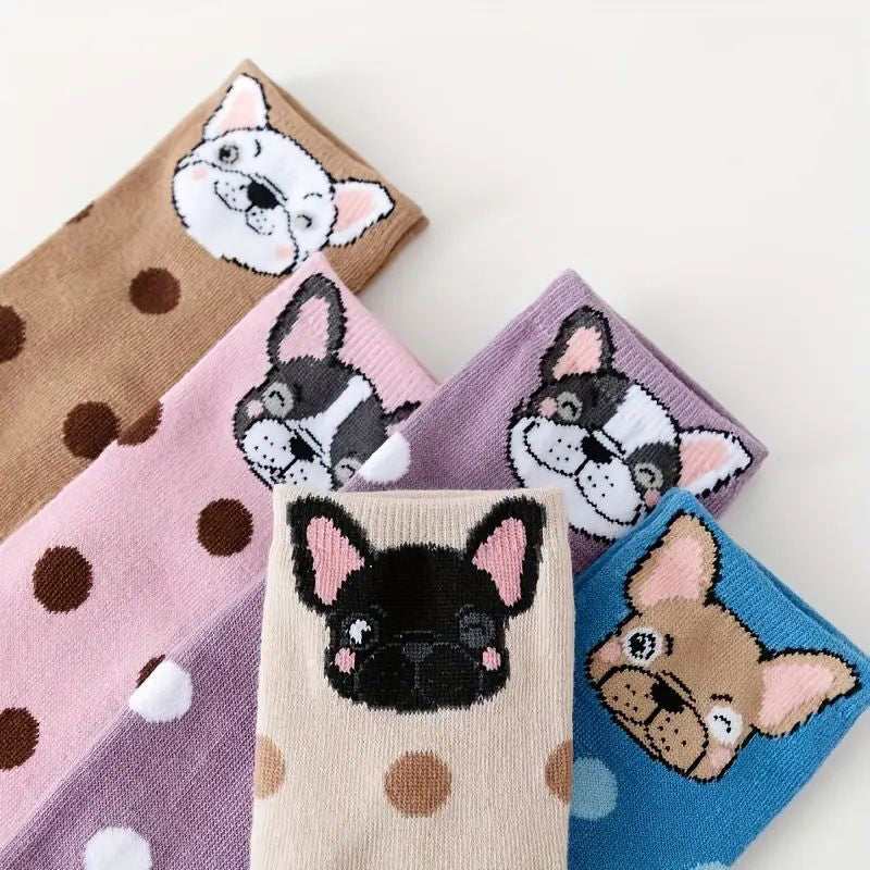 Packung Mit 5 Paar Cartoon-Socken