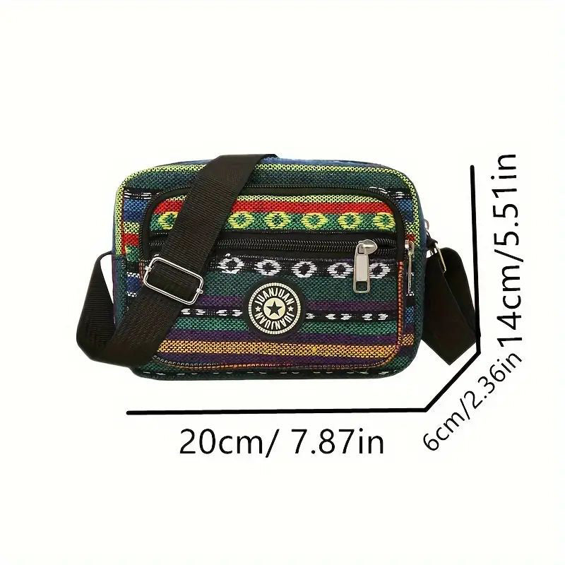 Vintage Gestreifte Tasche