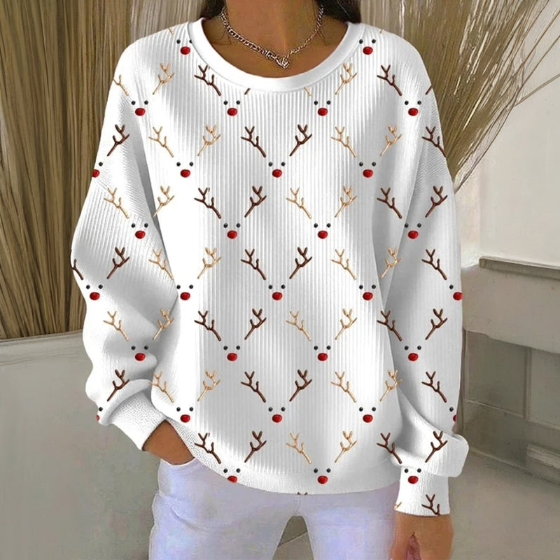 Lässiges Weihnachts-Sweatshirt