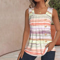 Bunt Gestreiftes Tanktop