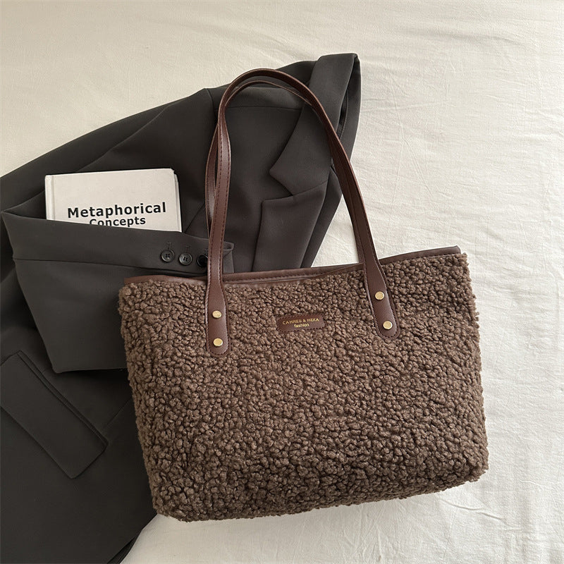Vintage Plüschtasche