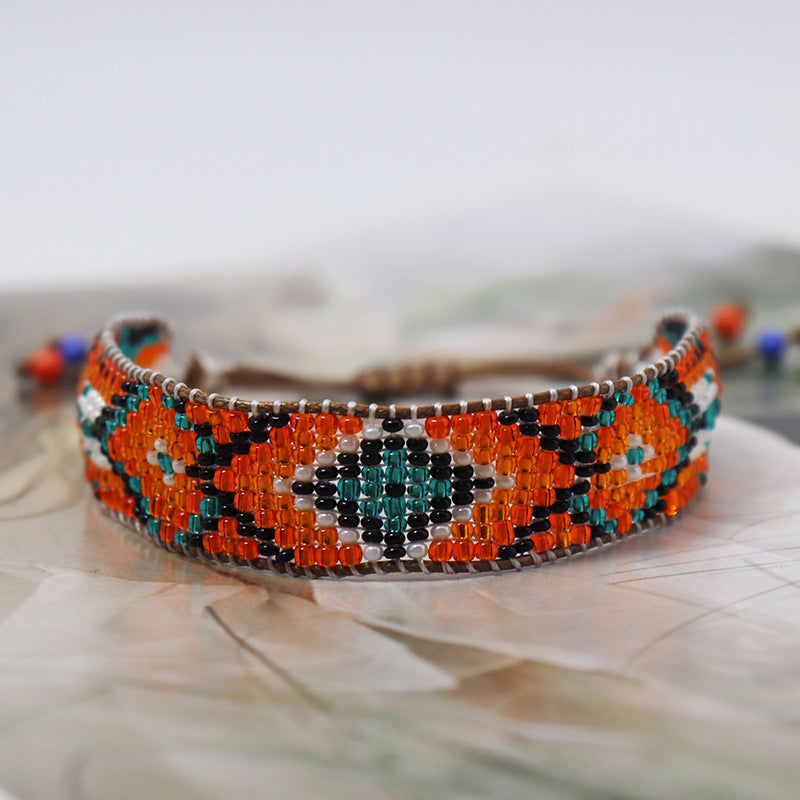 Handgewebtes Böhmisches Armband