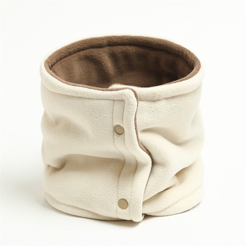 Einfarbiger Warmer Schal