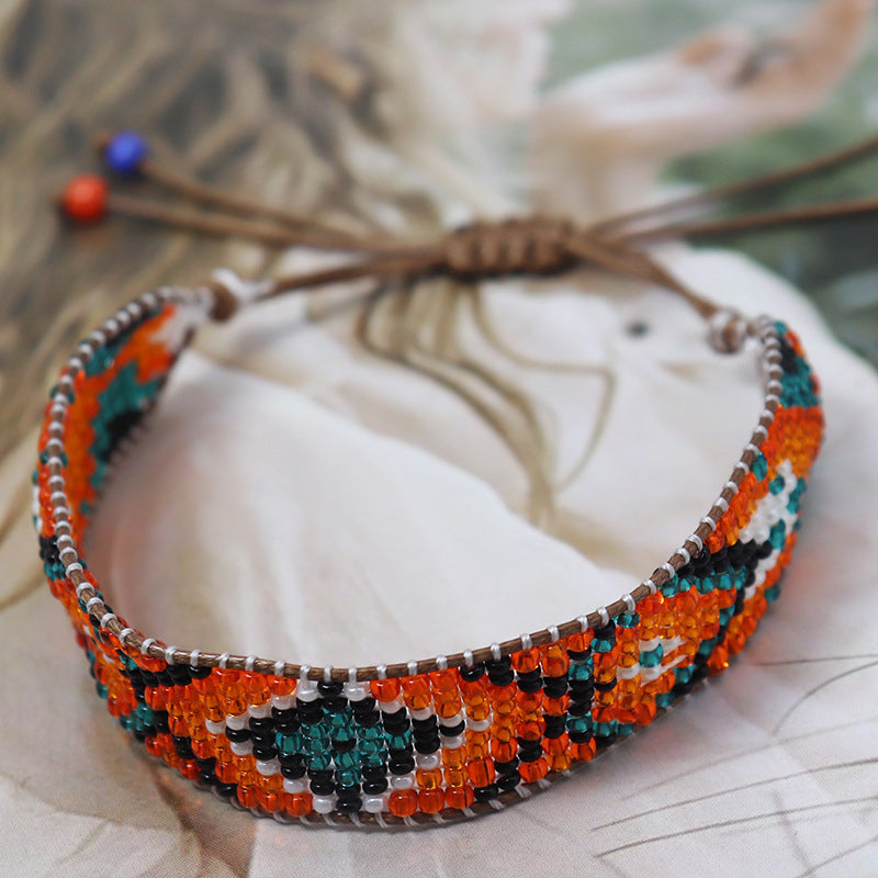 Handgewebtes Böhmisches Armband