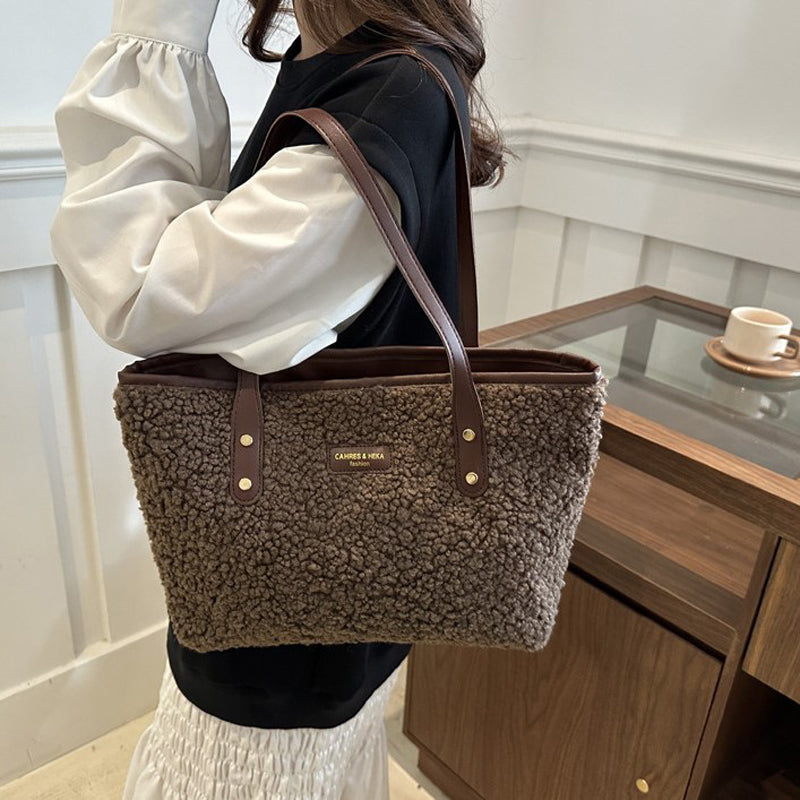 Vintage Plüschtasche