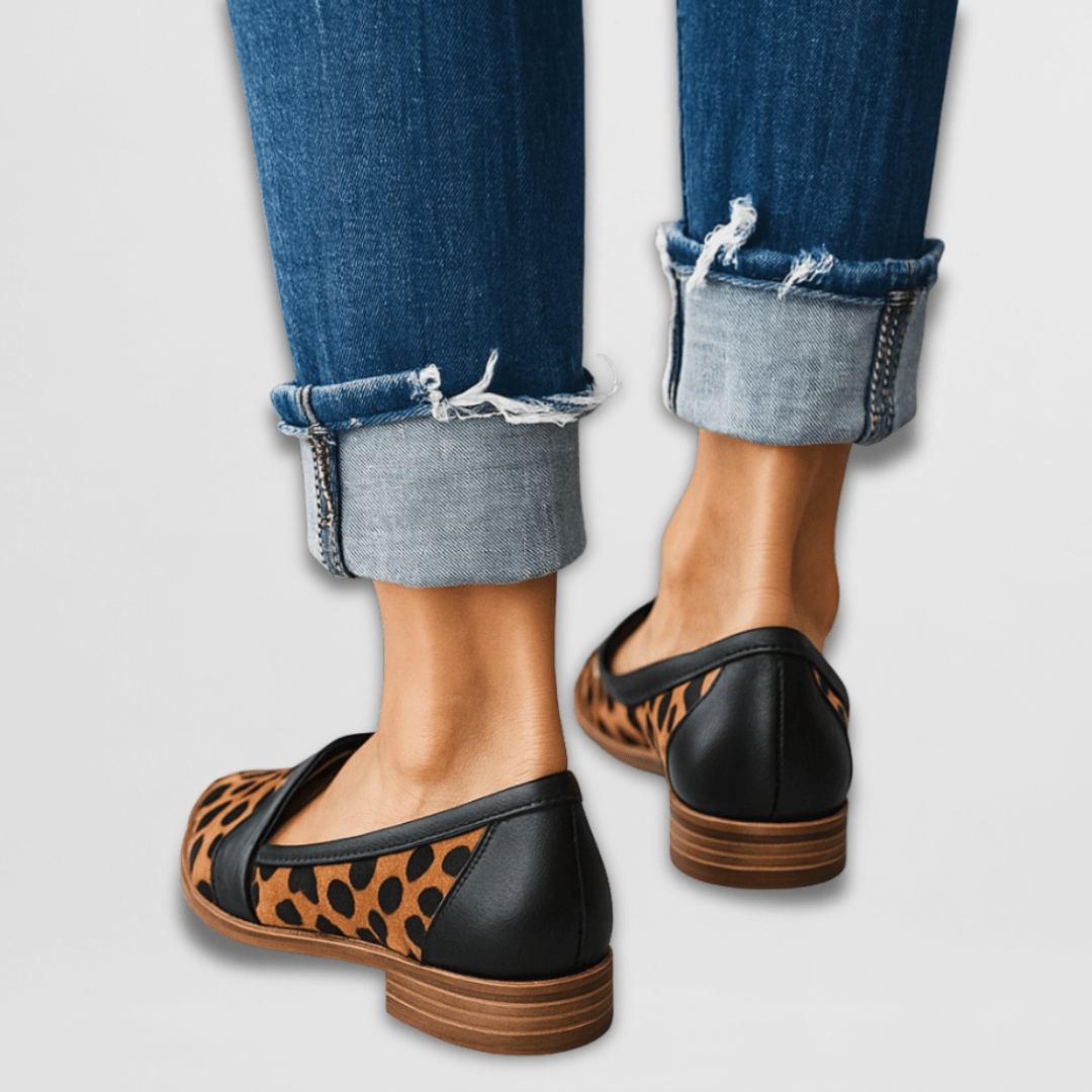 Elena | Mocasines ortopédicos de ante suave