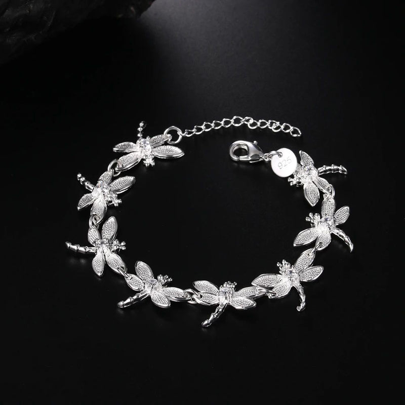 Elegantes Libellenarmband