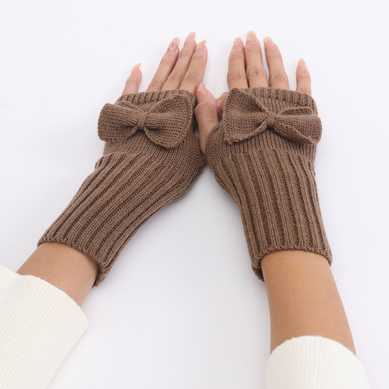 Einfarbige Warme Handschuhe