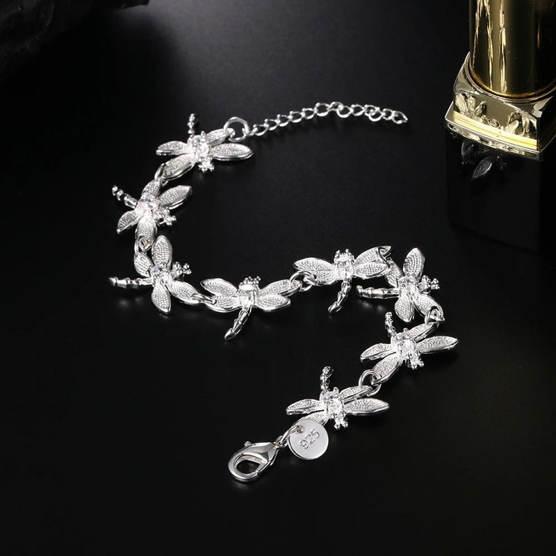 Elegantes Libellenarmband