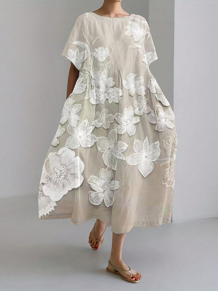 Aurora | Vestido Elegante con Estampado Floral