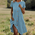Elegantes Lässiges Kleid