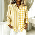 Vintage Lässige Bluse
