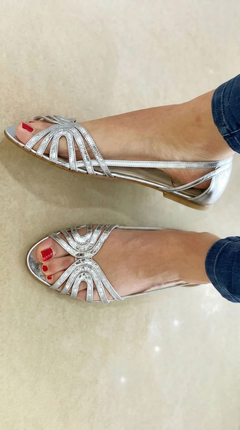 Eleonora | Sandali Dorati Luce d&