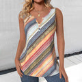 Bunt Gestreiftes Tanktop