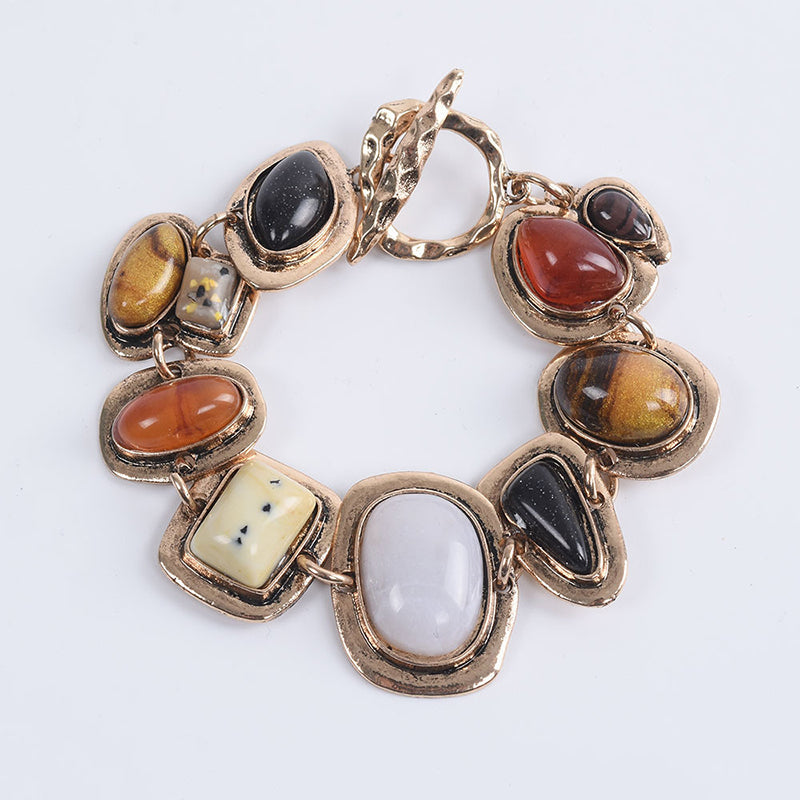 Vintage Naturstein Armband