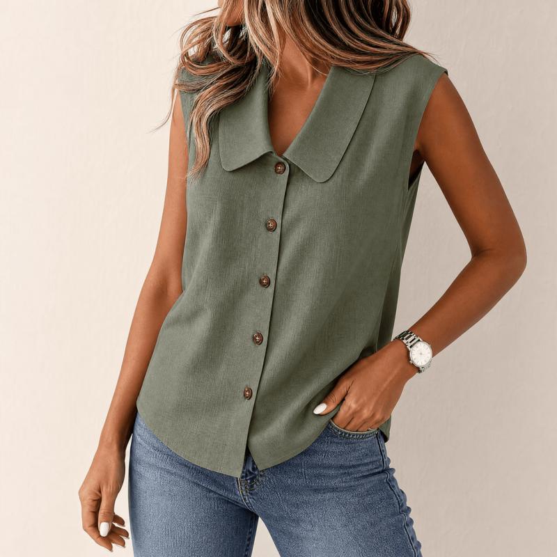 Lässiges Einfarbiges Tanktop