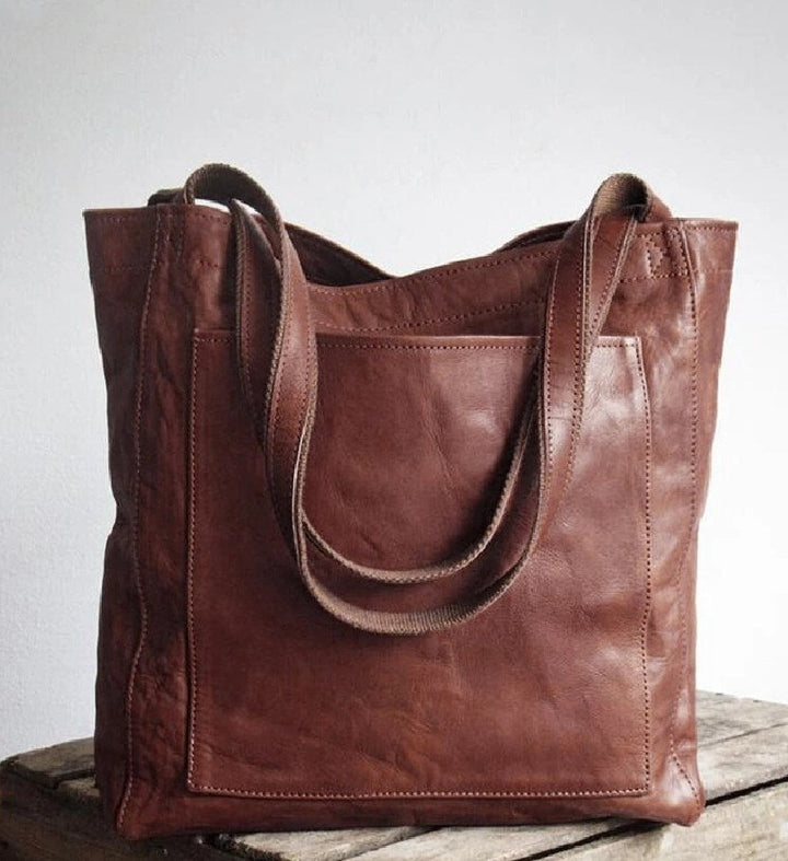 Pamela | Bolso Tote de Cuero Clásico