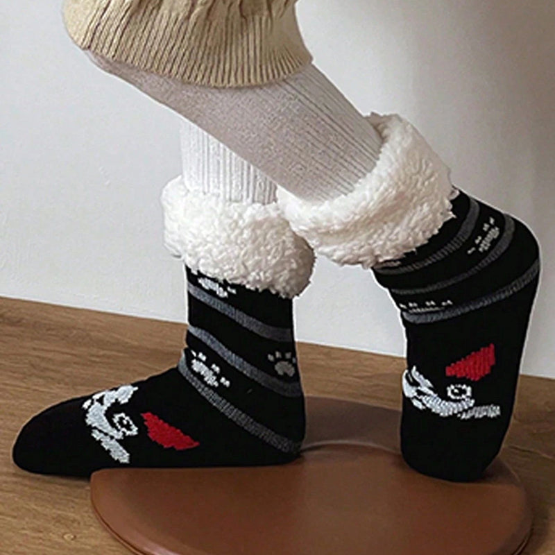 Cartoon Warme Socken