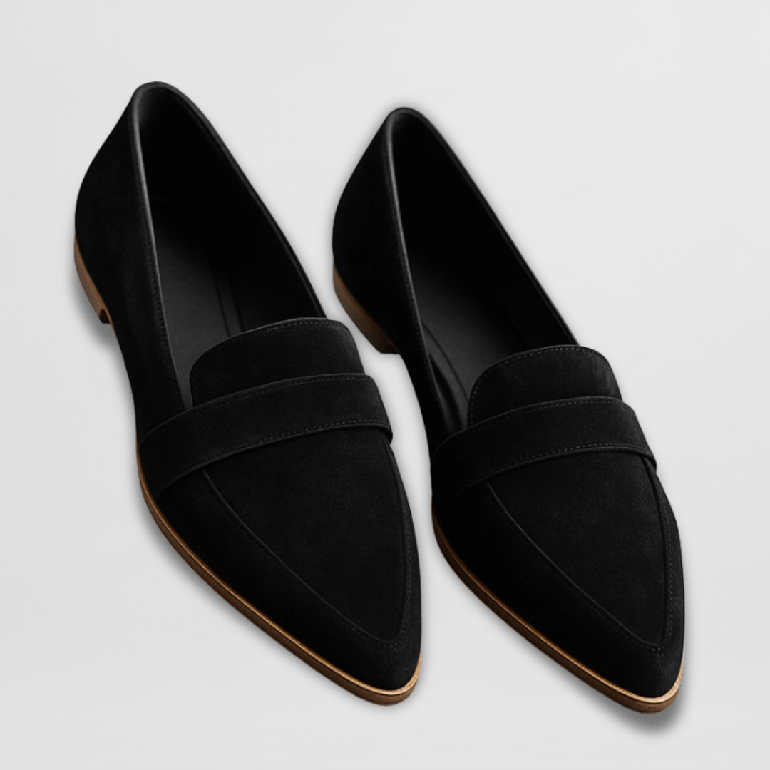 Elena | Mocasines ortopédicos de ante suave