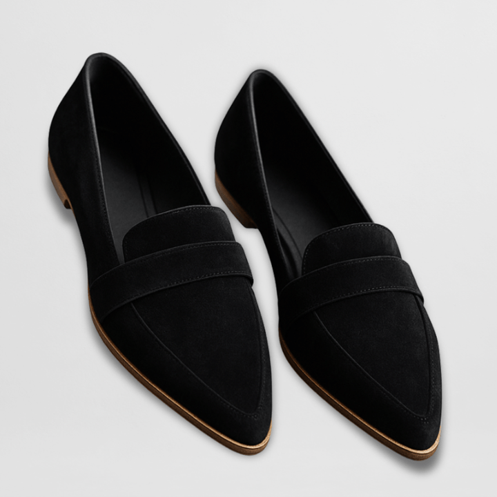 Elena | Mocasines ortopédicos de ante suave