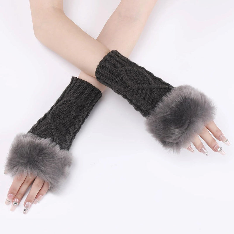 Warme Einfarbige Handschuhe