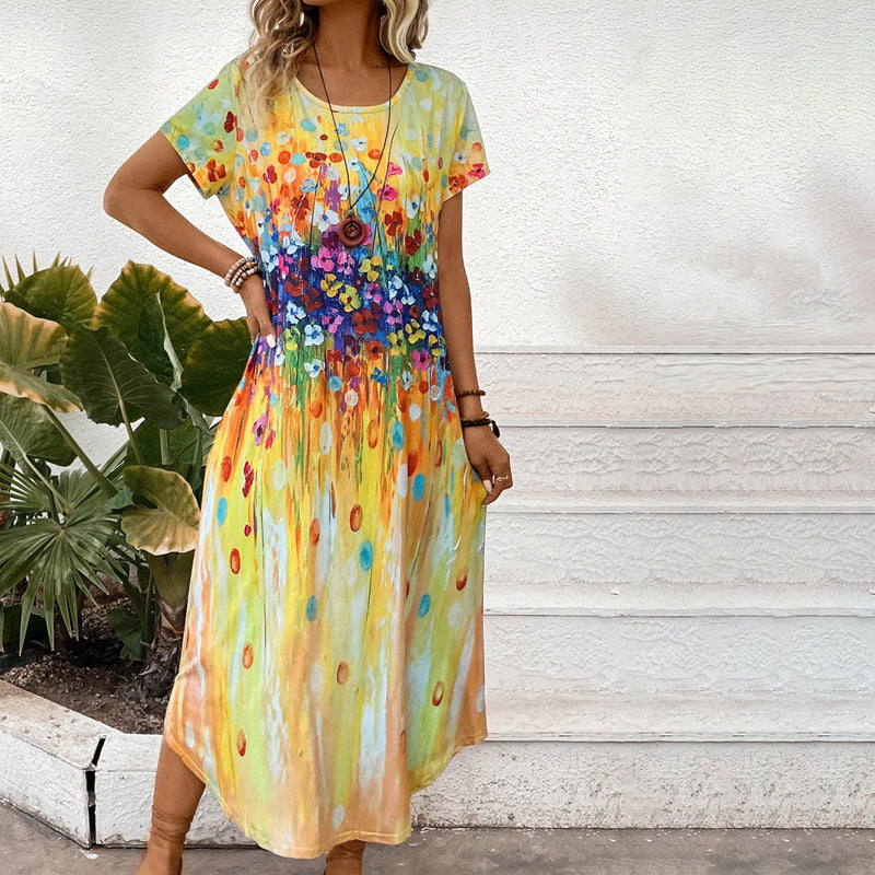 Böhmisches Buntes Kleid